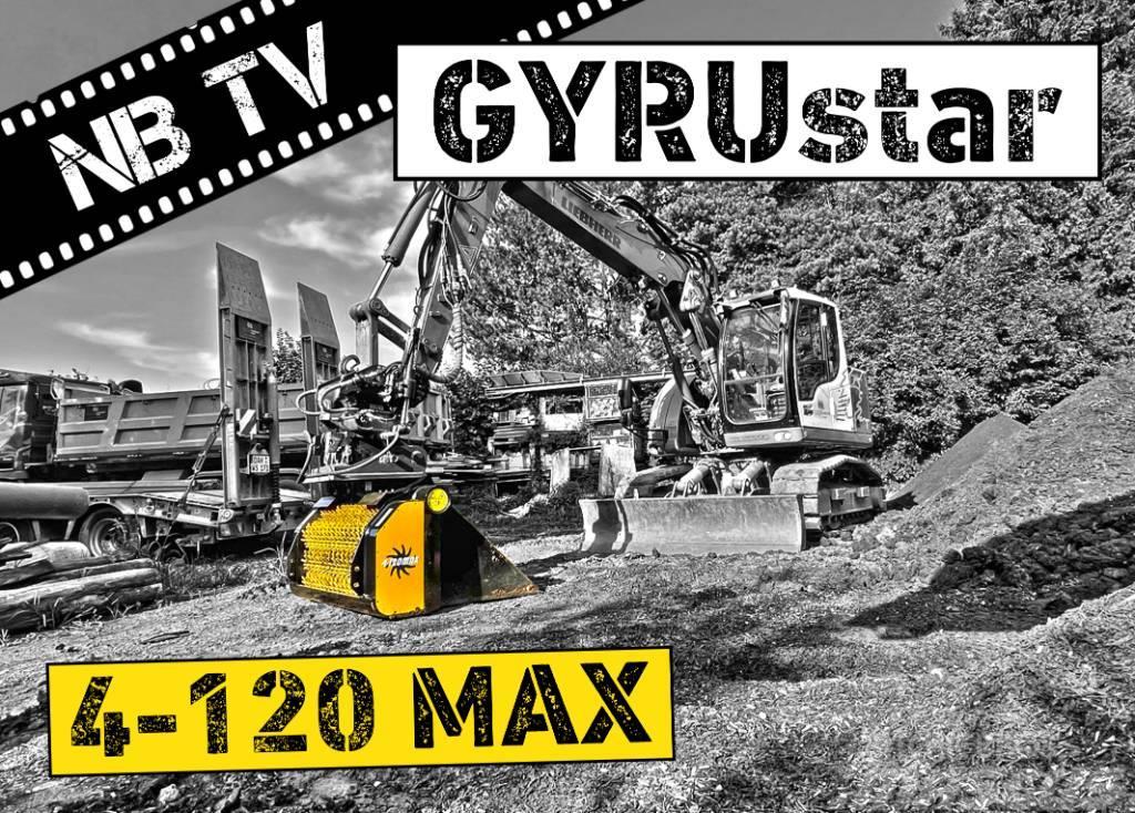 Gyru-Star 4-120MAX | Separatorschaufel Bagger Siebschaufeln
