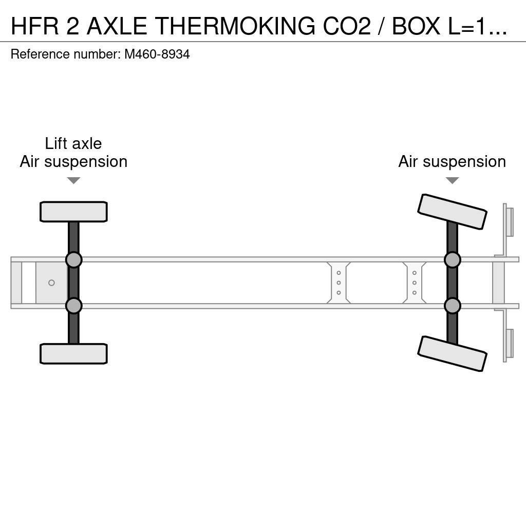 HFR 2 AXLE THERMOKING CO2 / BOX L=12699 mm Kühlauflieger