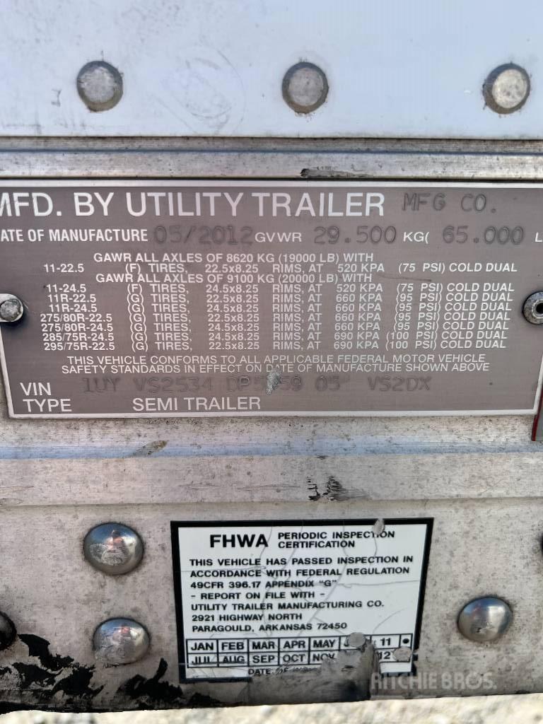 Utility 4000D-X Anhänger-Kastenaufbau