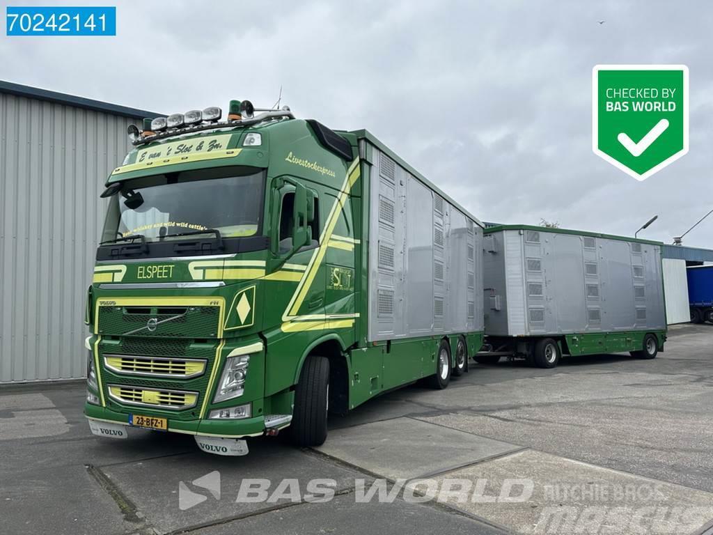 Volvo FH 540 6X2 NL-Truck Cattle transport I-Park Cool A Tiertransporter
