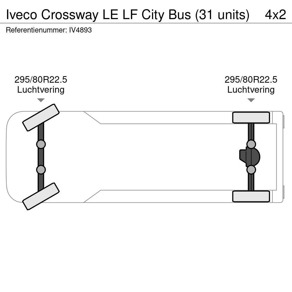 Iveco Crossway LE LF City Bus (31 units) Überlandbusse