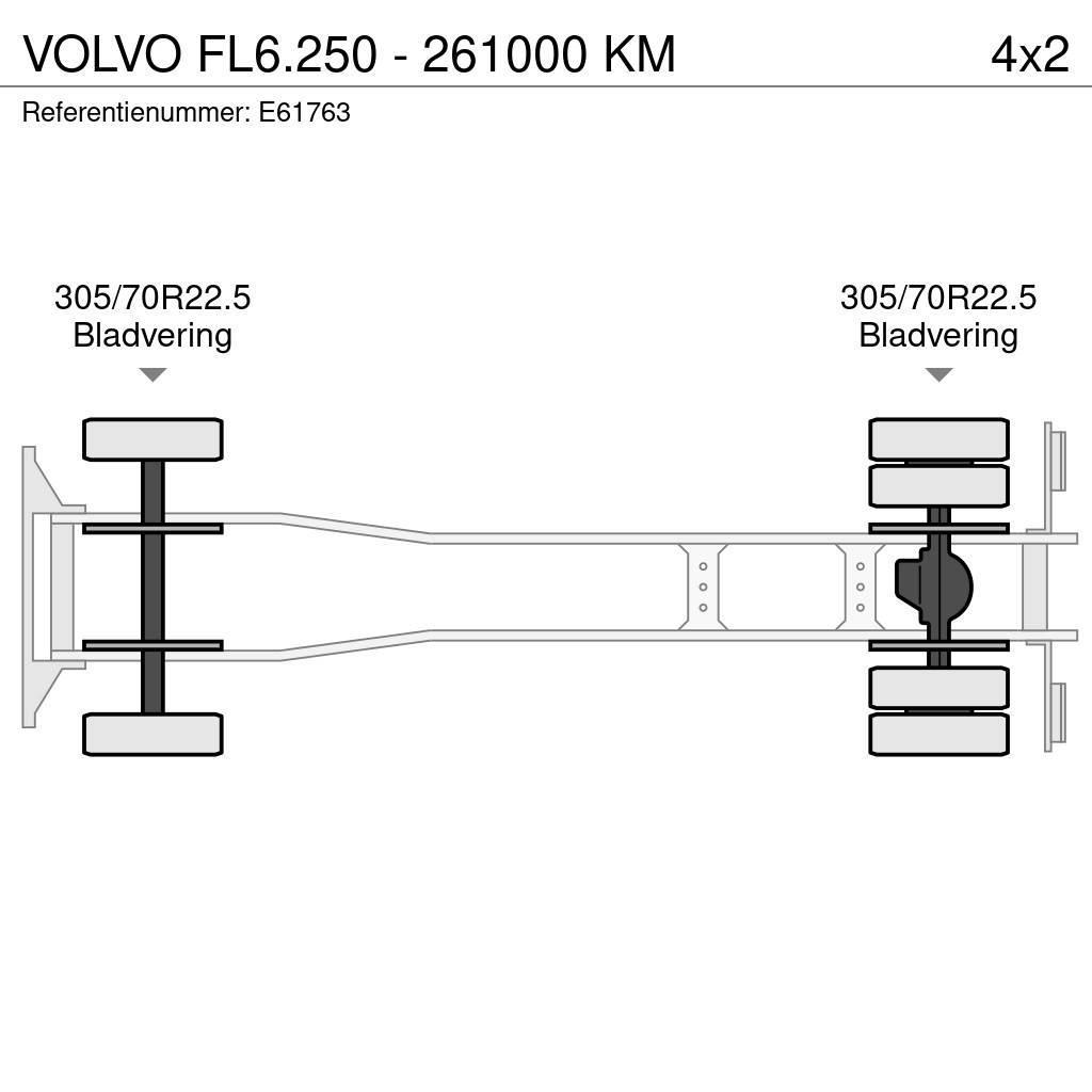 Volvo FL6.250 - 261000 KM Pritsche & Plane
