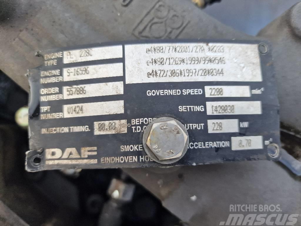 DAF PE 228 C Motoren