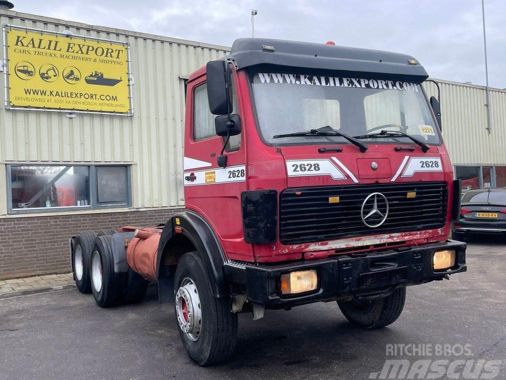 Mercedes-Benz SK 2628 Chassis Cab 6x4 V8 ZF Big Axle Good Condit Wechselfahrgestell