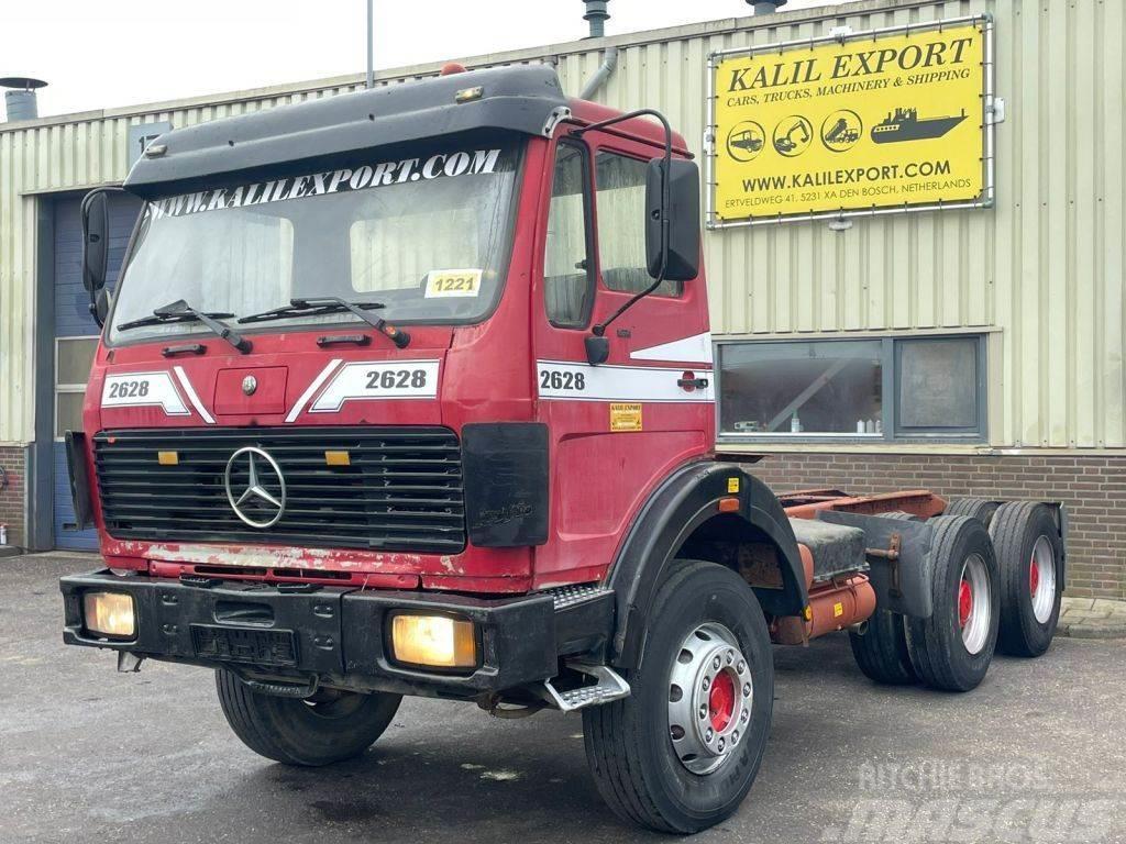 Mercedes-Benz SK 2628 Chassis Cab 6x4 V8 ZF Big Axle Good Condit Wechselfahrgestell