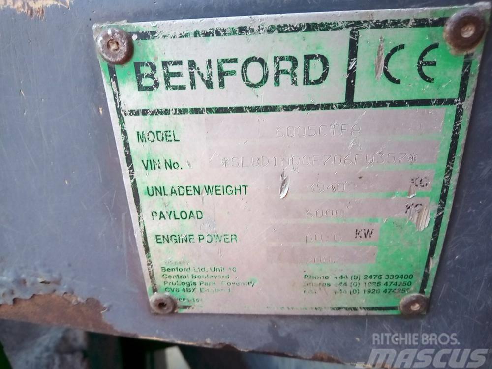 Benford Terex 6T derékcsuklós dömper Dumper - Knickgelenk