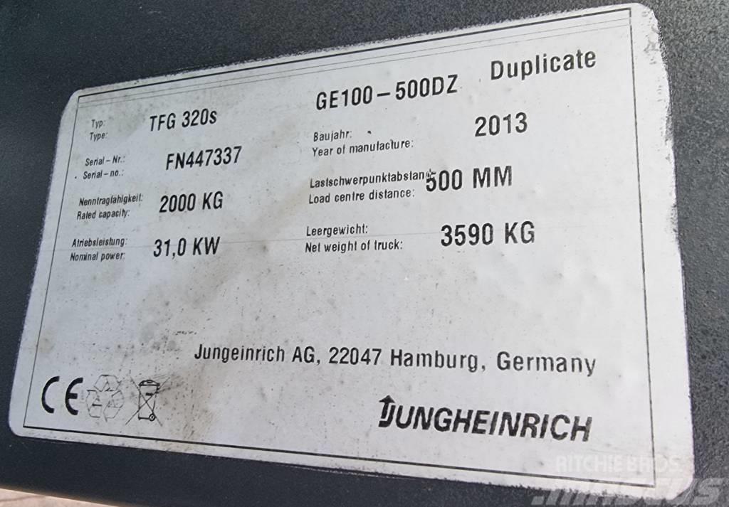 Jungheinrich TFG 320s Gas Stapler