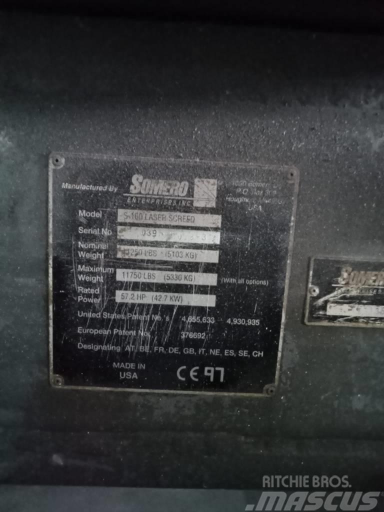 Somero S-160 Laser Screed Betonverteiler
