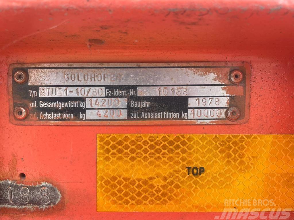 Goldhofer STUE1-10/80 Autotransport-Auflieger