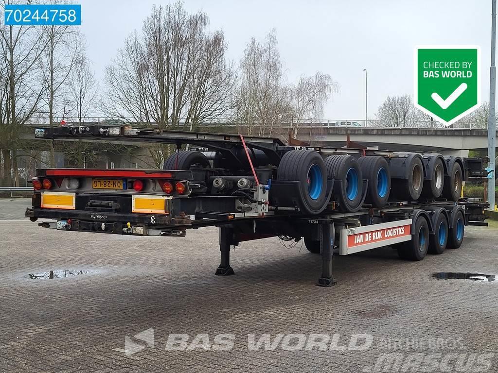  Hertoghs O3 45 Ft 3 axles 3 units 45 Ft more avail Containerauflieger