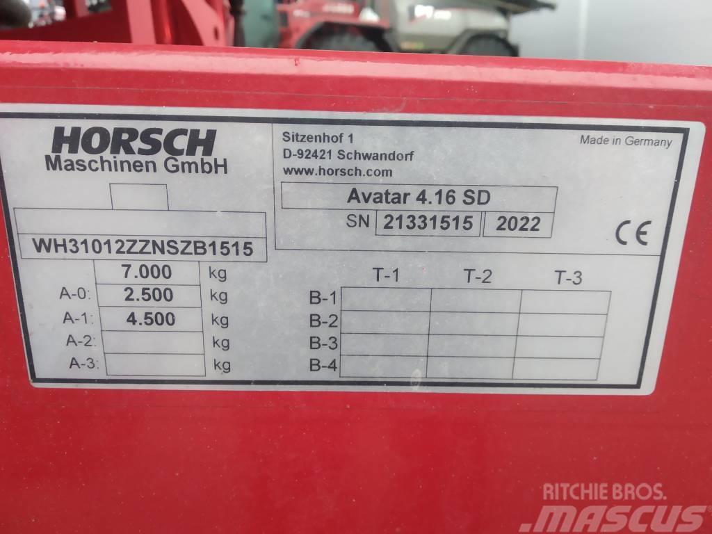 Horsch Avatar 4.16 SD Drillmaschinen