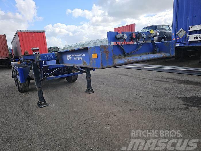  MKF Metallbau 20 FT Container chassis | steel susp Containerauflieger