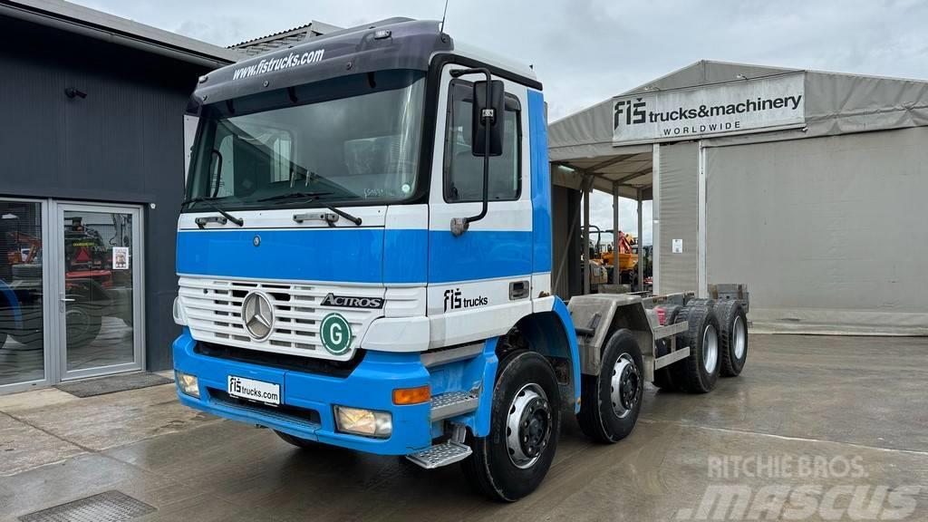 Mercedes-Benz ACTROS 3235 8X4 chassis - TOP Wechselfahrgestell