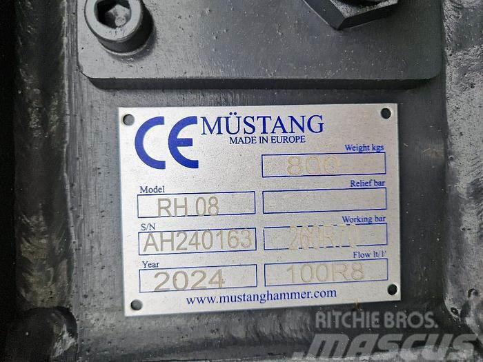 Mustang RH08 Abbruch-Pulverisierer Hammer / Brecher