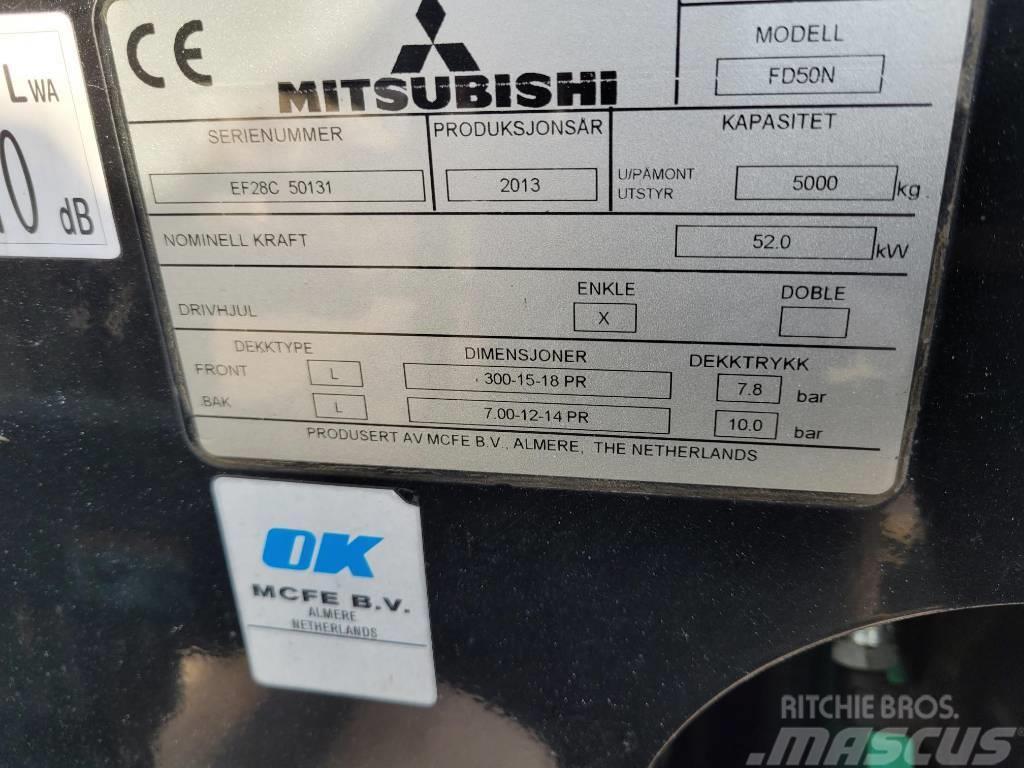 Mitsubishi FD50N Diesel Stapler