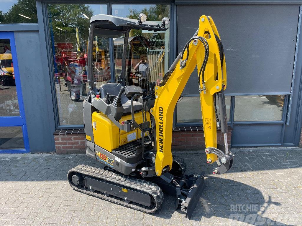 New Holland E15D minikraan ELECTRO Multifunktionslader