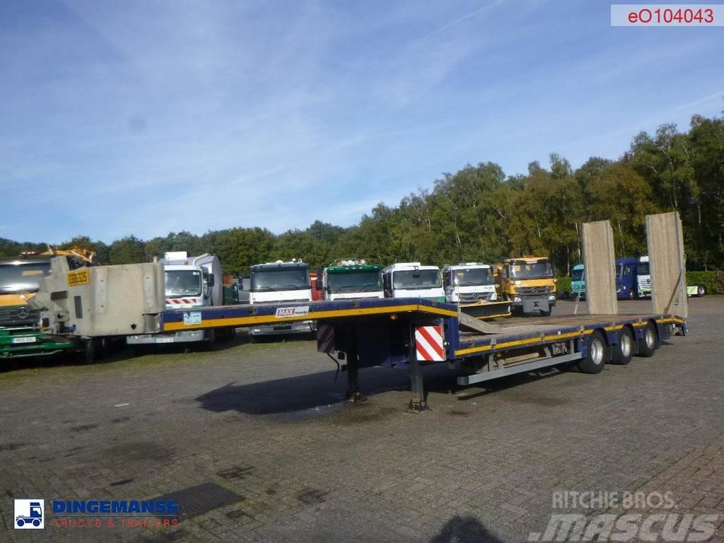 Faymonville 3-axle semi-lowbed trailer 50T + ramps Tieflader-Auflieger