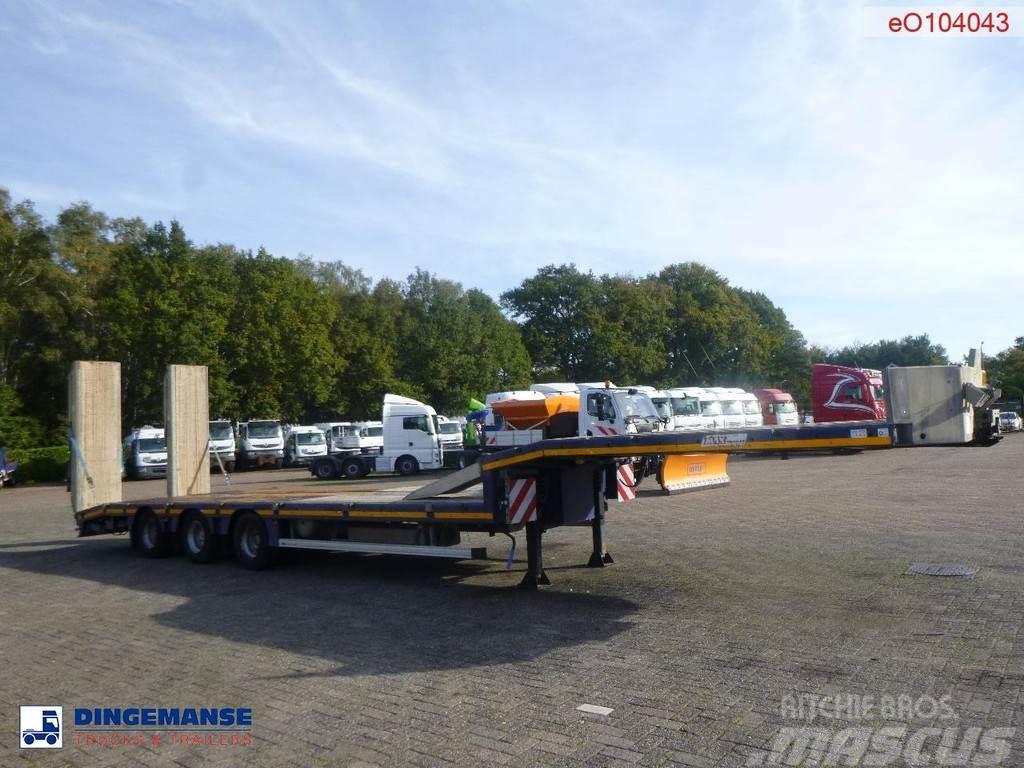 Faymonville 3-axle semi-lowbed trailer 50T + ramps Tieflader-Auflieger