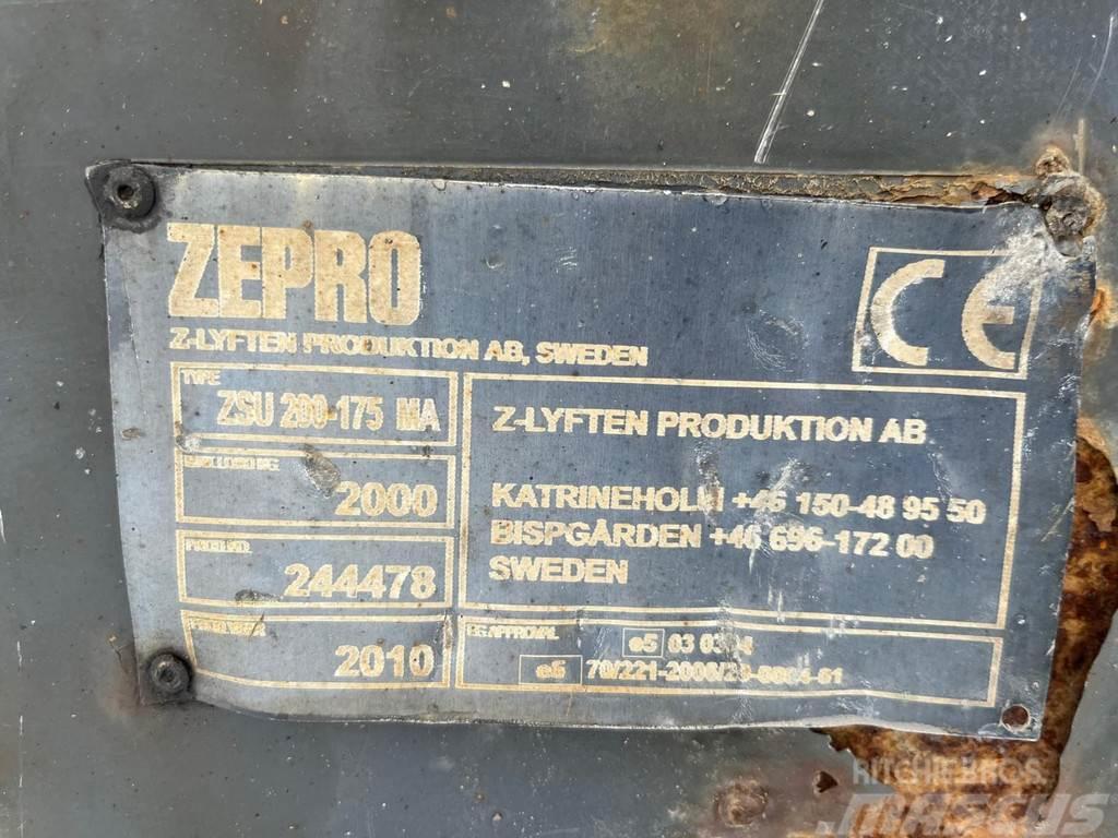  ZEPRO ZSU 200-175MA / 2000 KG. Möbellift