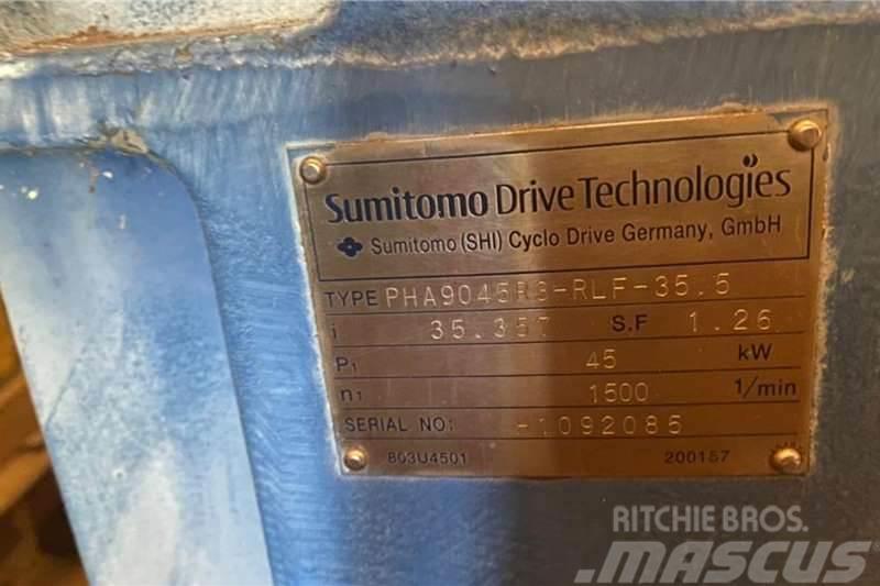 Sumitomo Industrial Gearbox 45kW Ratio 35.5 to 1 Andere Fahrzeuge