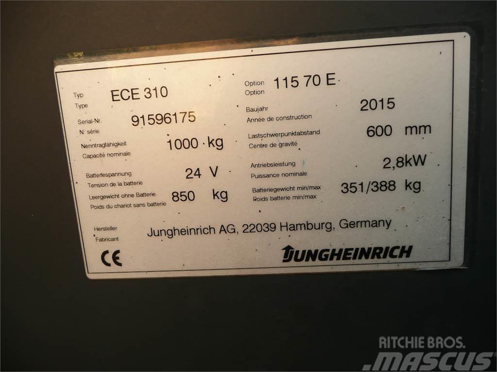 Jungheinrich ECE 310 70 E 1150x560mm Niederhub-Kommissionierer