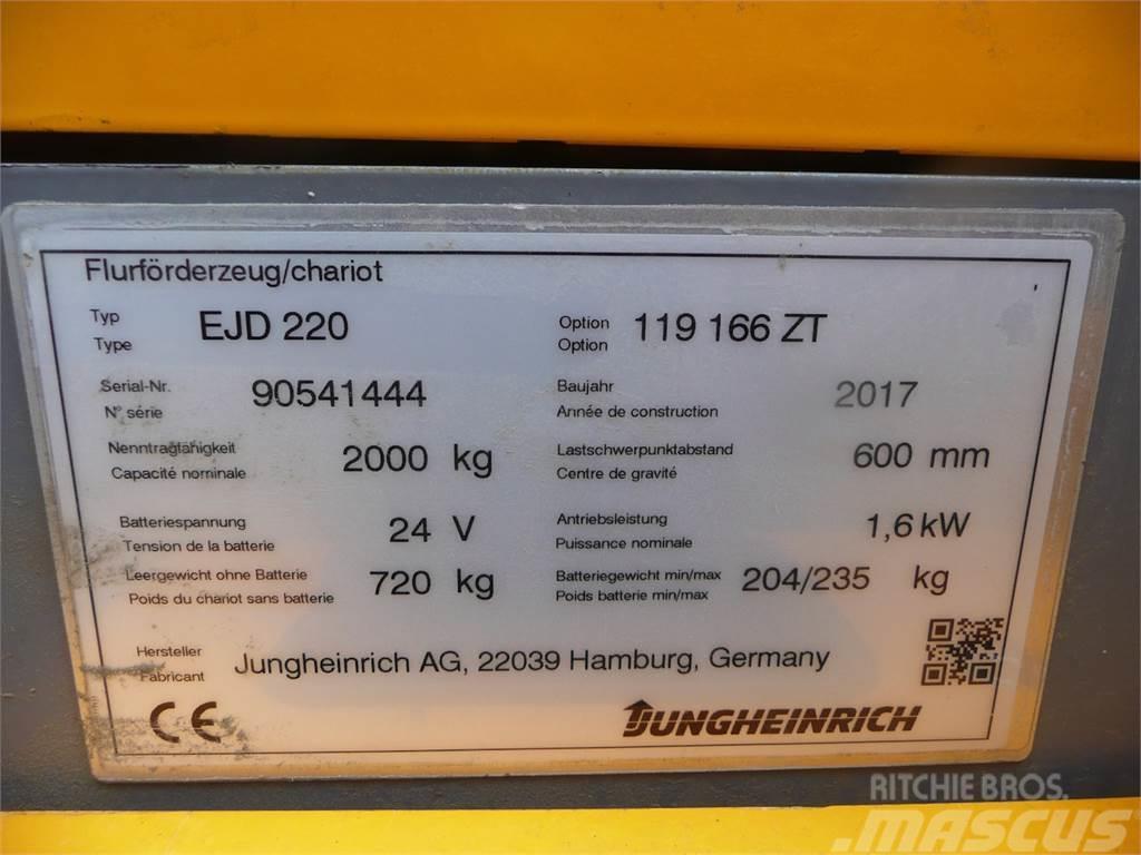 Jungheinrich EJD 220 166 ZT Li-ion Selbstfahrstapler