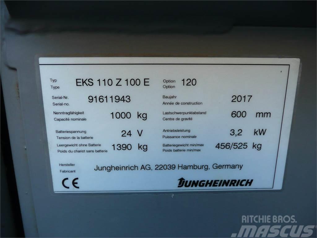 Jungheinrich EKS 110 Z 100 E Hochhub-Kommissionierer