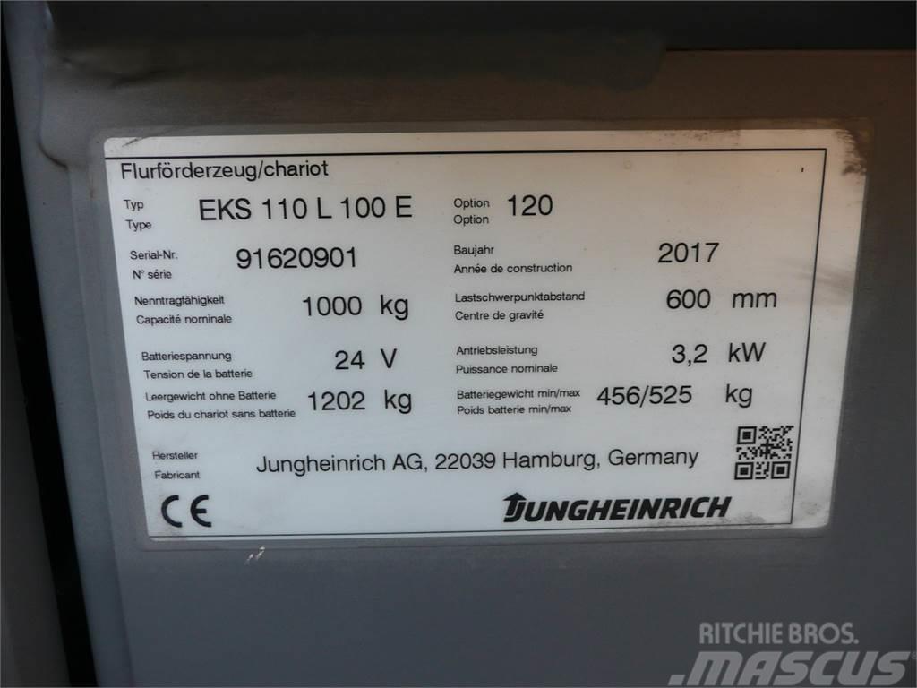 Jungheinrich EKS 110L 100E Hochhub-Kommissionierer
