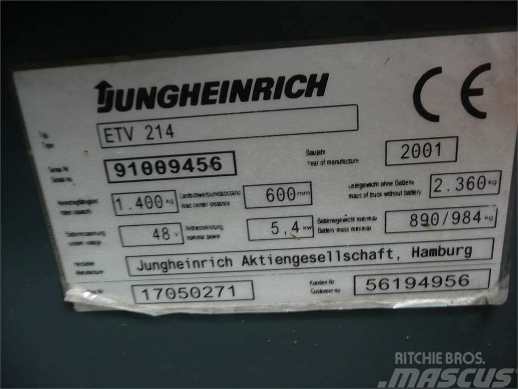 Jungheinrich ETV 214 600 DZ Schubmaststapler