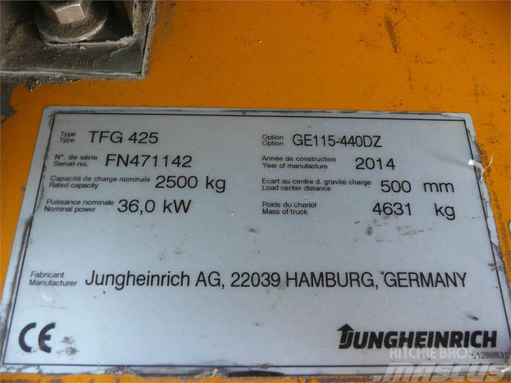 Jungheinrich TFG 425 440 DZ Gas Stapler