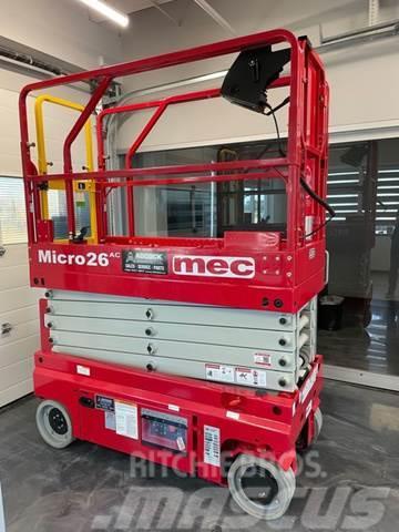 MEC Micro26 AC Electric Scissor Lift Scheren-Arbeitsbühnen