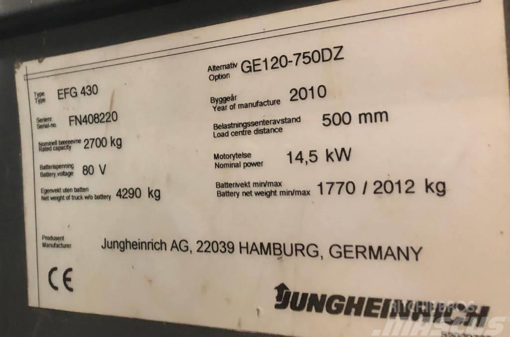 Jungheinrich EFG430 Elektro Stapler