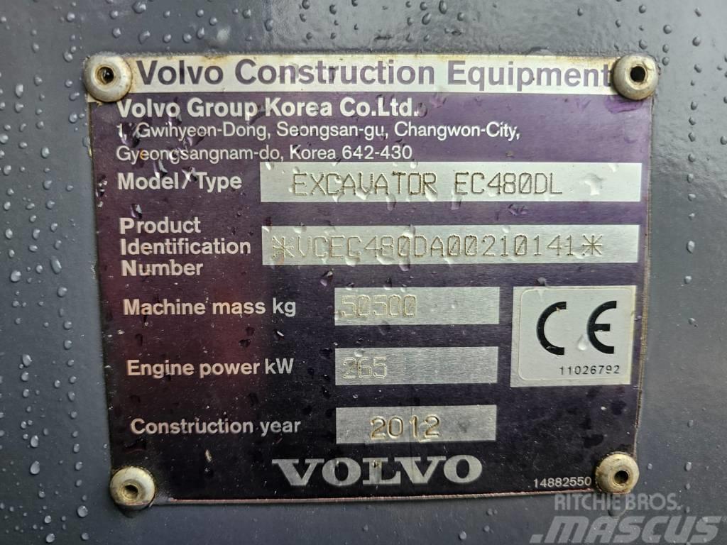 Volvo EC480DL / ec460 ec360 ec380 Raupenbagger