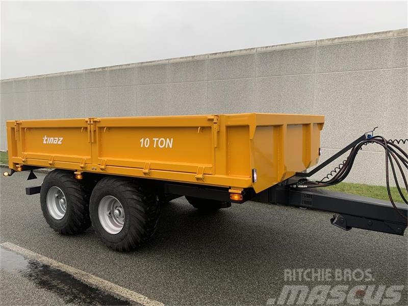 Tinaz 10 tons dumpervogn med slidsker Andere Kommunalmaschinen