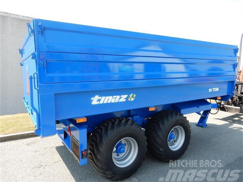 Tinaz 10 tons dumpervogn med 2x30 cm ekstra sider Andere Kommunalmaschinen