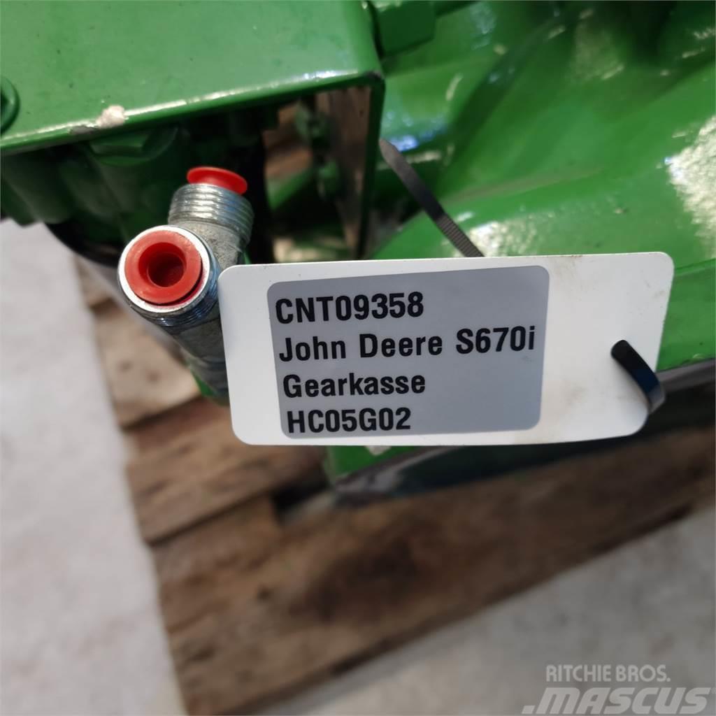 John Deere S670 Getriebe