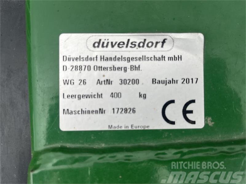 Düvelsdorf 2 M GRÆSMARKS-AFPUDSER Mäher