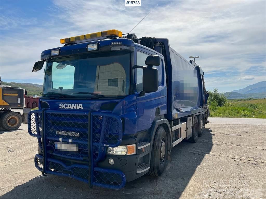 Scania P400 6x2 compactor truck, REP OBJECT Müllwagen