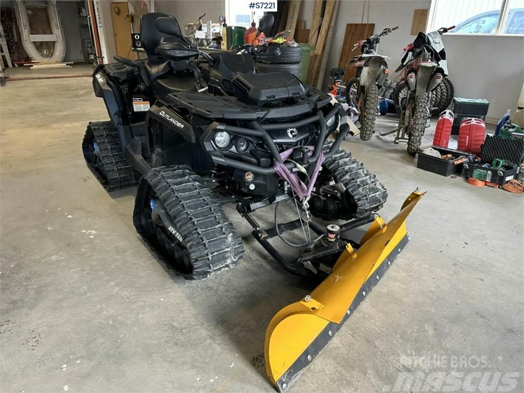 Can-am Outlander 1000 Max XTP with track kit, plow and sa Andere