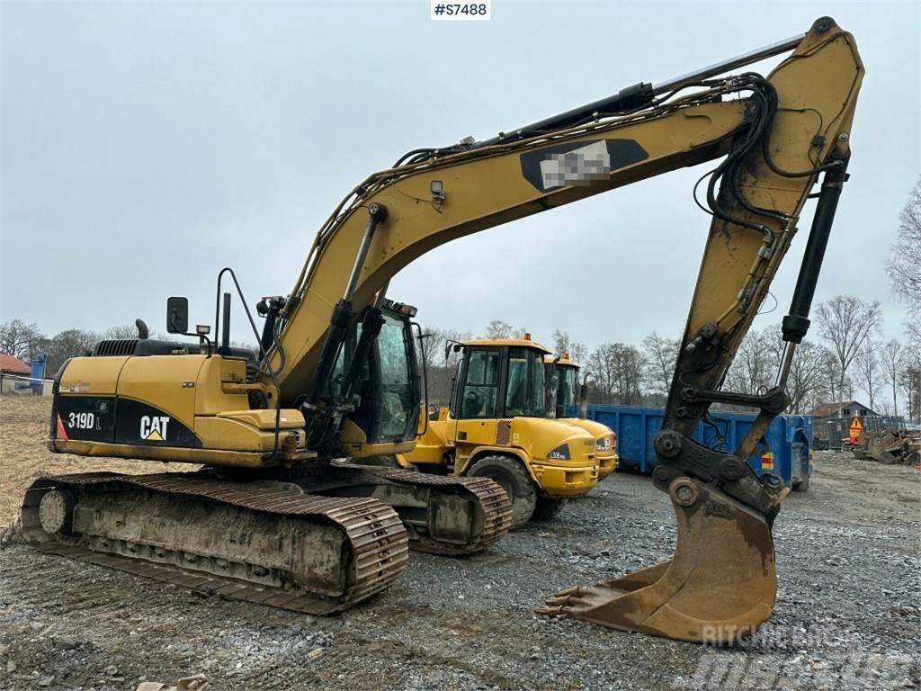 CAT 319D Excavator with rotor, digging system and gear Raupenbagger