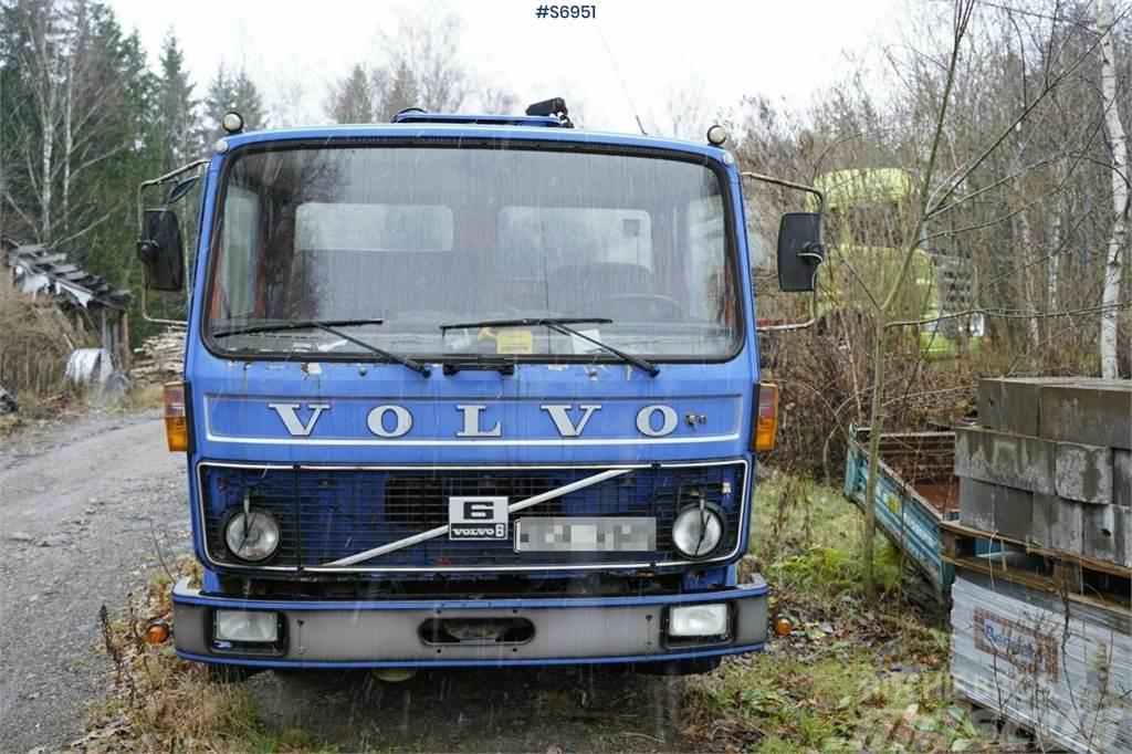 Volvo F610 4x2 Old truck with crane REP.OBJECT Kranwagen