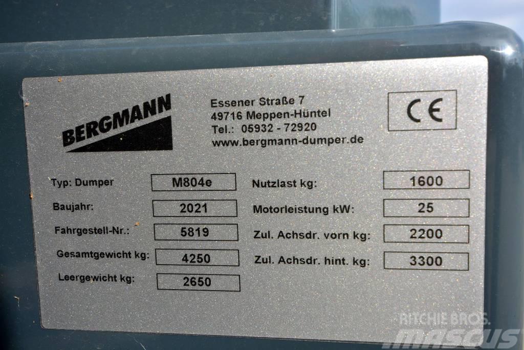 Bergmann M804e elektrisch Dumper - Knickgelenk