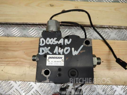 Doosan DX 140 W (1702-046)  hydraulic block Hydraulik