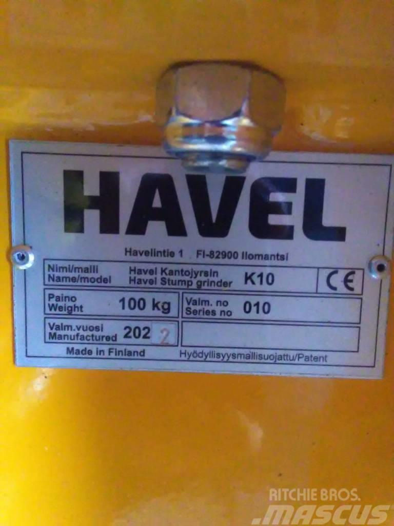  Havel K10 kantojyrsin 1,5-10 t koneisiin Hobel