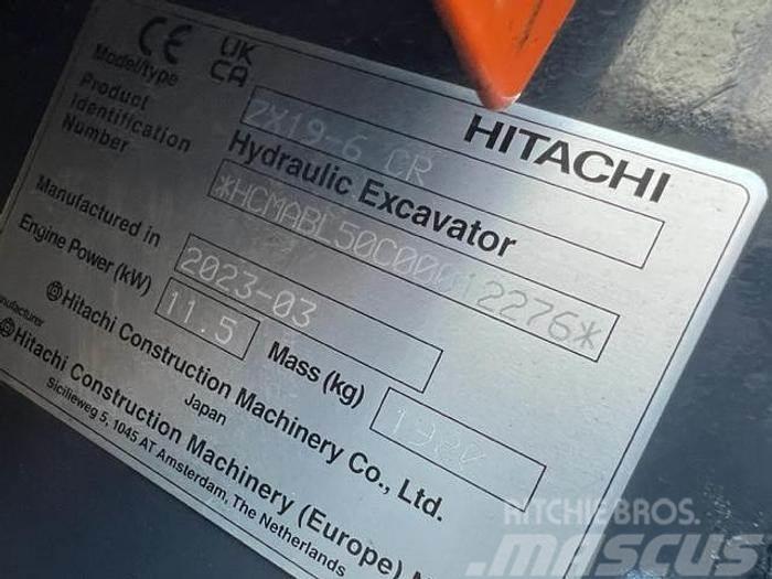Hitachi ZX 19-6 Minibagger < 7t