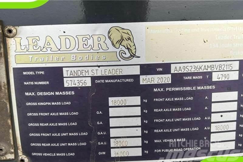  Leader Trailer Bodies 2020 Leader 40m3 Side Tipper Andere Anhänger