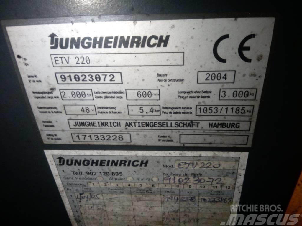 Jungheinrich ETV 220 Schubmaststapler
