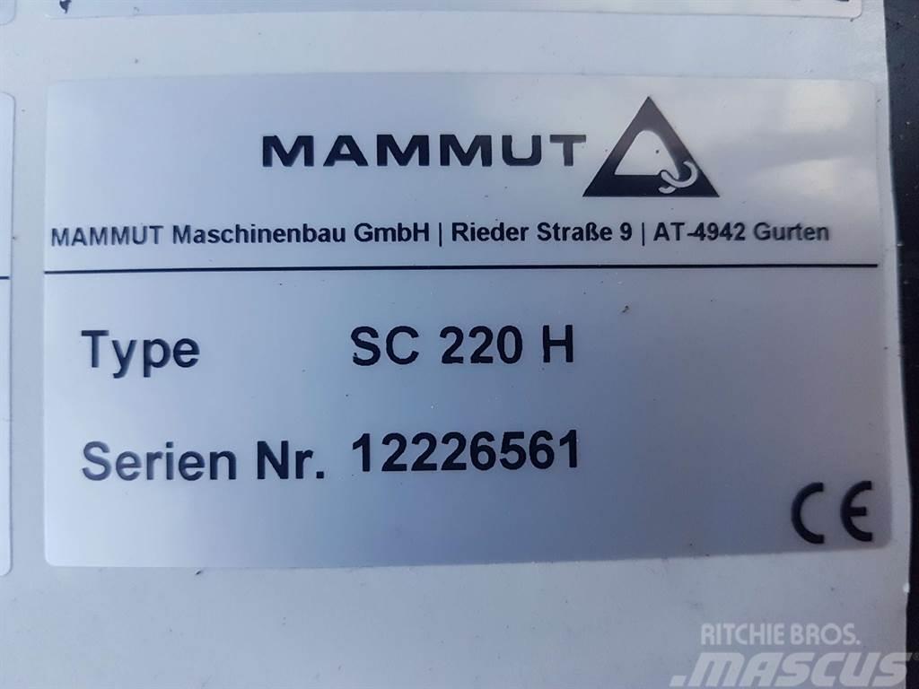 Mammut SC220H - Silage cutter/Silageschneider/Kuilhapper Fütterungsautomaten