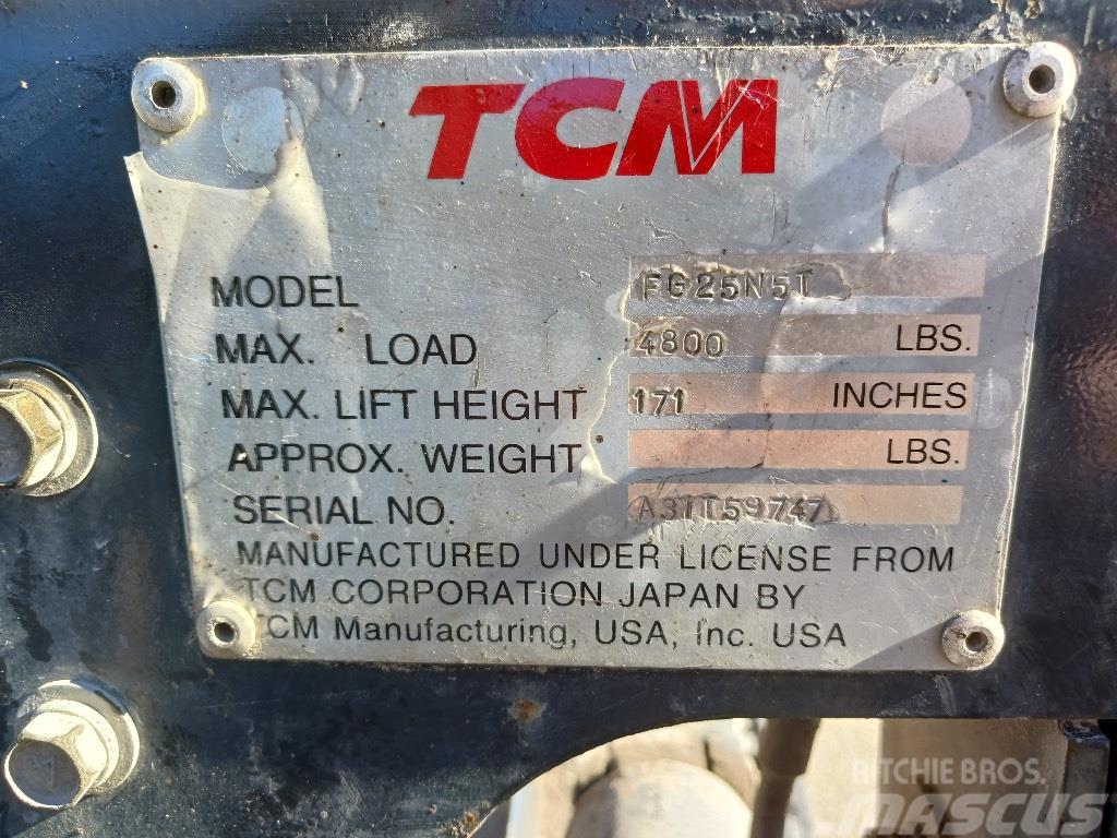 TCM FG25N5T Andere Gabelstapler