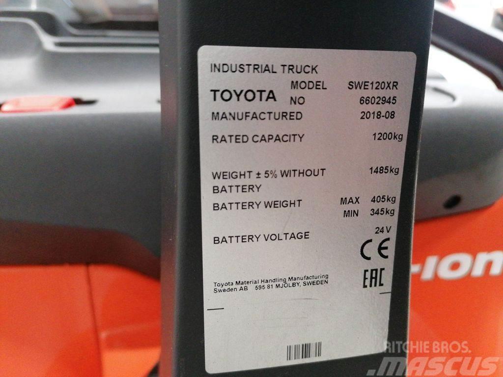 Toyota SWE120XR Li-ion Deichselstapler